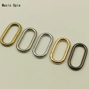 Проволочная пряжка для ремня (50 шт.лот), размер 38 мм, аксессуары для багажа, фурнитура, кошелек, модные аксессуары сделай сам для сумок, металлические овальные кольца