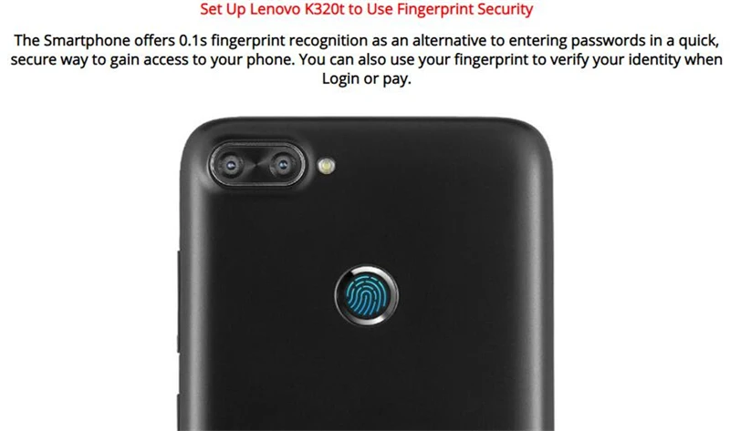 Мобильный телефон lenovo K320T, 4G LTE, четыре ядра, 2 Гб ОЗУ, 16 Гб ПЗУ, 5,7 дюймов, 18:9, 720*1440 P, 3000 мАч, сканер отпечатков пальцев, смартфон на Android 7,0