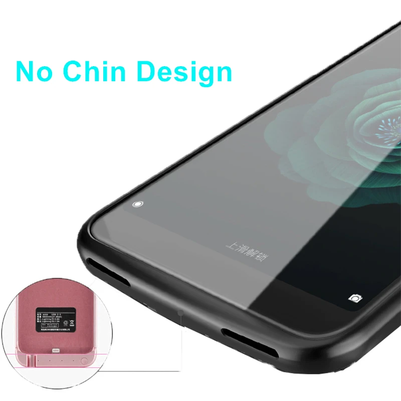 5200 мАч для Xiaomi mi 6X чехол батареи внешний резервный зарядное устройство блок