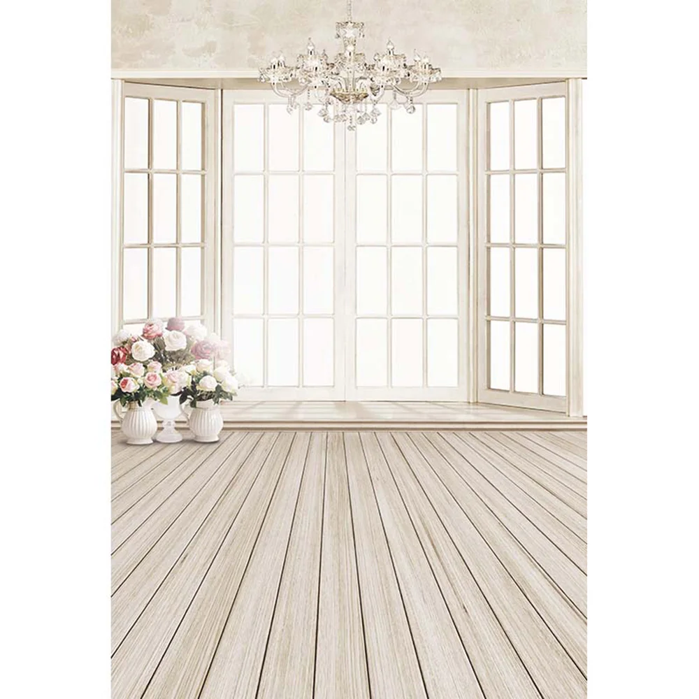 Виниловый фон для свадебной фотосъемки с изображением окна слоновой кости |