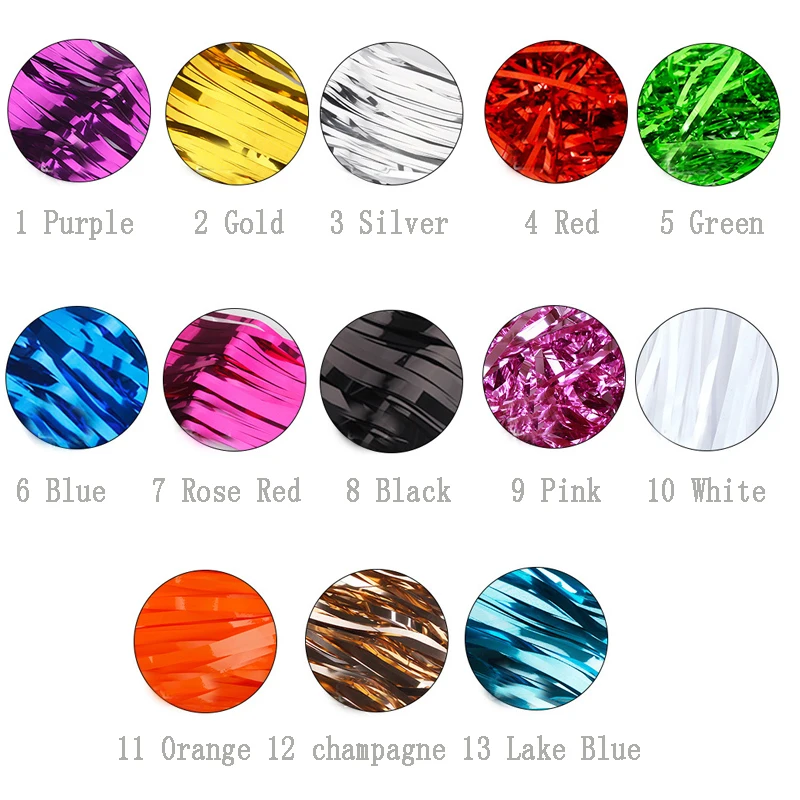 Металлические блестки из фольги бахрома занавеска дверь дождь домашняя комната