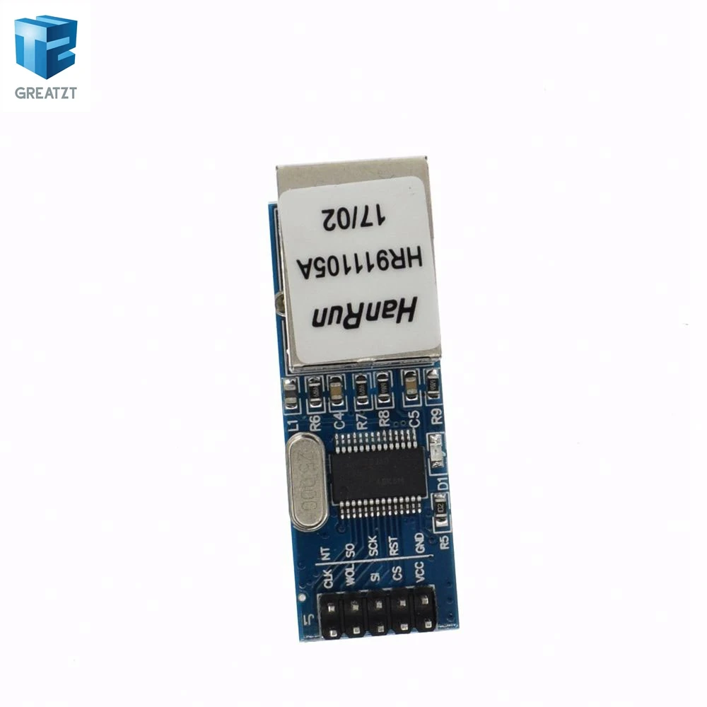 1 шт./лот мини ENC28J60 LAN Ethernet сетевой модуль 25 мГц Кристалл AVR 51 LPC 3.3 В