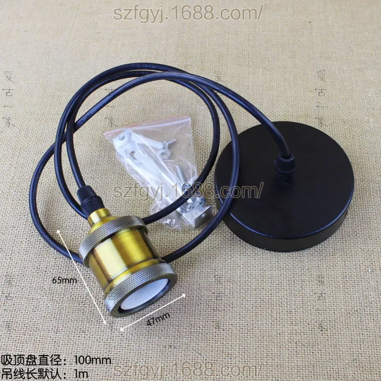 Одноголовый многоглавый Ретро Ac110v 220v 8 Вт 40 E27 индивидуальная ржавчина комнатная