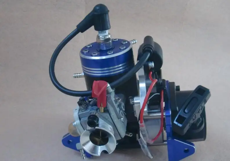 Контроллер Remete RC 7HP газовый морской охлаждающий лодочный Судовой двигатель сильный(гоночный цилиндр) Бензиновый двигатель для 26cc 29cc 48CC 60cc лодки
