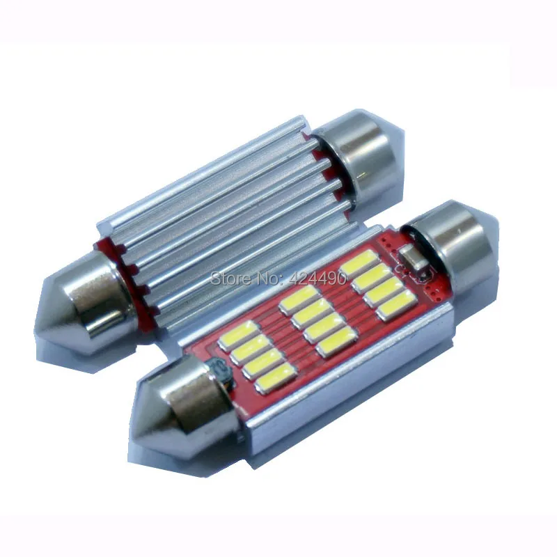 AORUNYEBAO 2x Festoon C5W светодиодный автомобильный светильник 10SMD 12SMD 31 мм 36 39 41 для Чтения