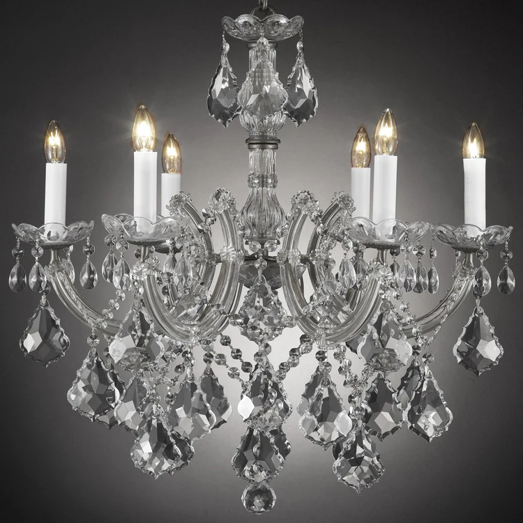 Современная классическая хрустальная люстра Марии Терезы подвесное освещение