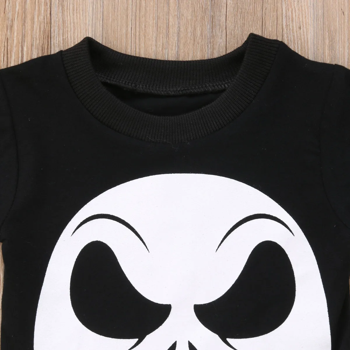 2019 Halloween Newborn Baby Boy Casual Clothes Skull T Shirt Tee Top+Long Skeleton Pants Outfit Set Short Sleeve Cotton Clothing |