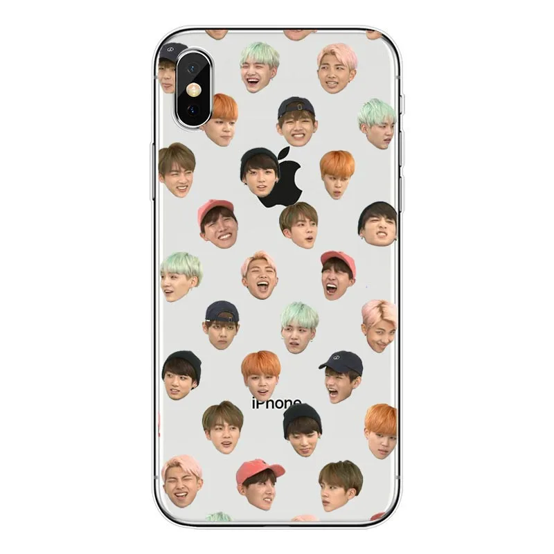 NCT 127 Kpop grupo Menino Мягкий ТПУ чехол Капа Do Telefone Para o iphone X XR XS MAX 8 7 6 PLUS 5 KPOP K.A.R.D MONSTA |