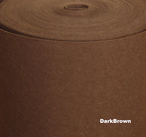 DarkBrown Подходит для Keepall 45 50 55 60 вставка Органайзер Кошелек сумка в Bag-3MM Премиум фетр(ручная работа/20 цветов) w/съемный карман на молнии - Цвет: DarkBrown