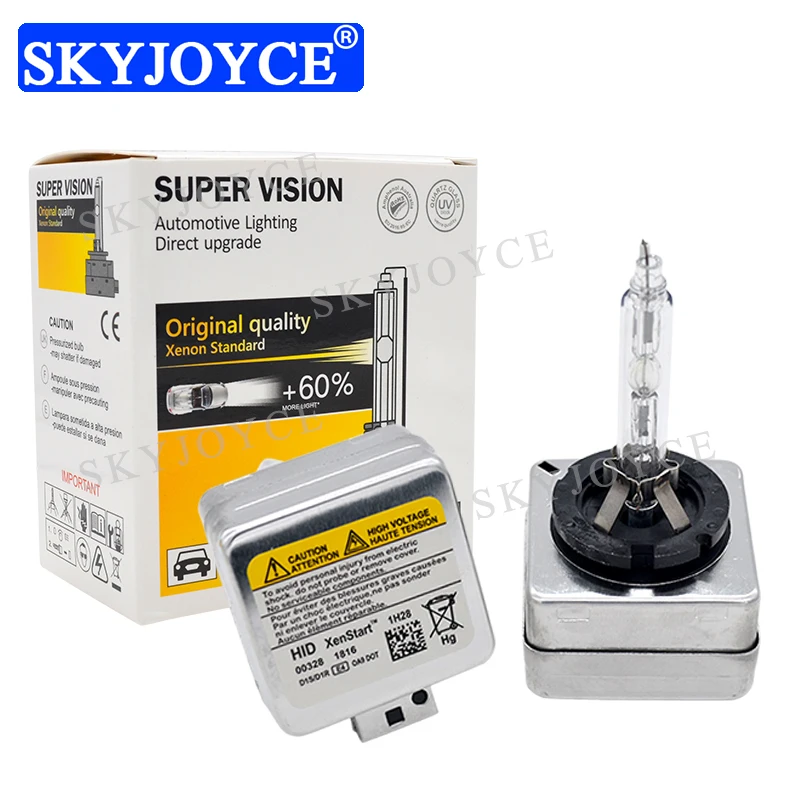Лампа HID SKYJOYCE 35 Вт D1S D2S D3S D4S 4300K 5000K 6000K 8000K D1R D2R 55 Замена фар автомобиля 2020|Передние