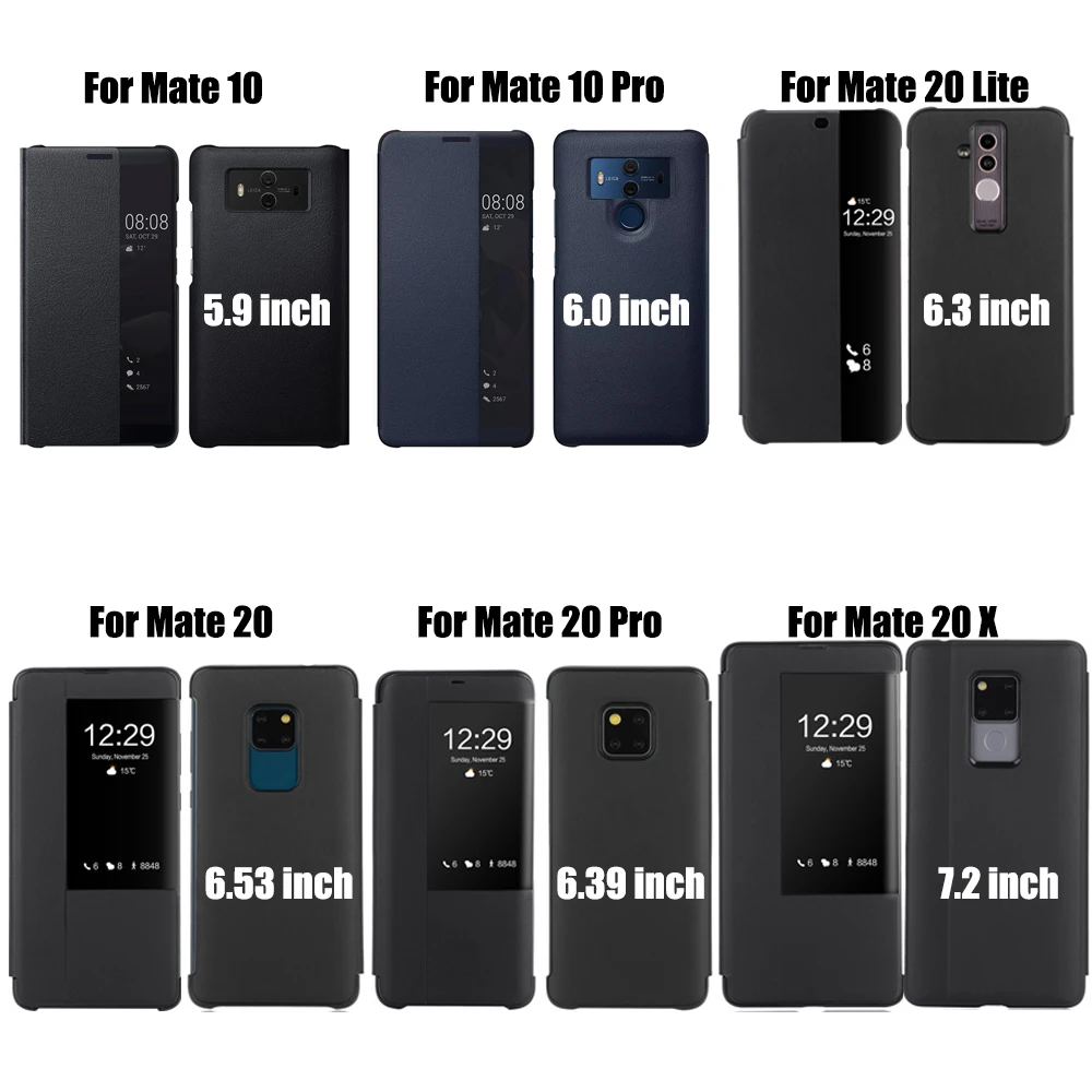 flip cover leather phone case for huawei mate 20 pro 10 lite x 20x mate20 20pro mate10 20lite 10pro mate20pro mate20x mate20lite free global shipping