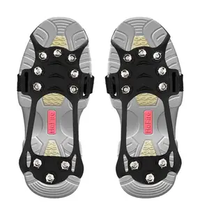 10 шт., Нескользящие шипы для обуви, из марганцевой стали