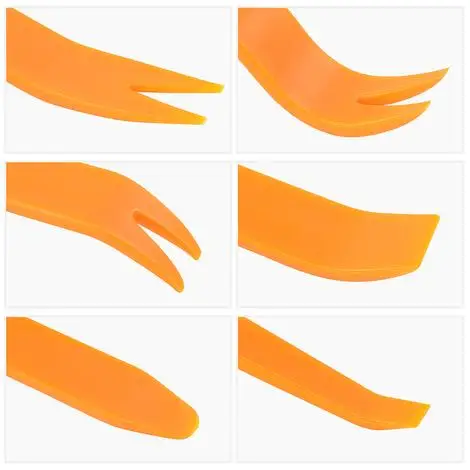 4 шт. портативный автомобильный радиоприемник панели двери зажим отделки