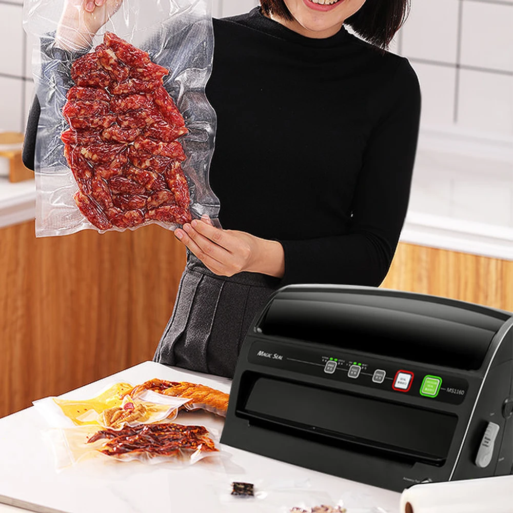 Вакуумный упаковщик MAGICSEAL MS1160 для сухого и влажного масла пищевой вакуумный с
