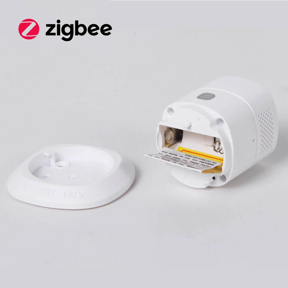 Умный дом CO система обнаружения батарея работает Zigbee HA1.2 Альянс умный детектор