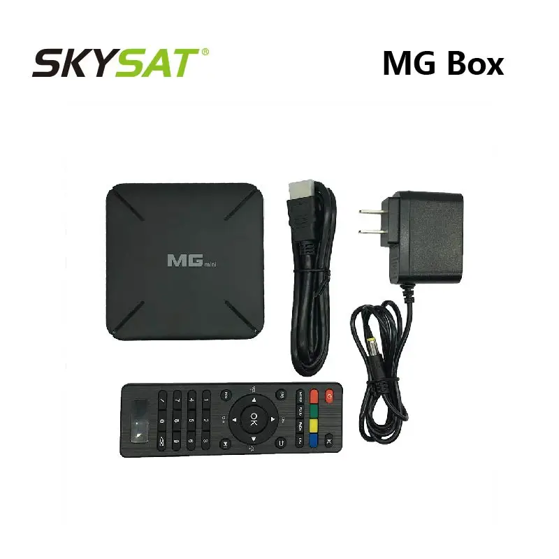 Linux IPTV Box MG mini с Ethernet встроенный WiFi 2 USB поддержка сталкера Xtream H.265 лучше чем