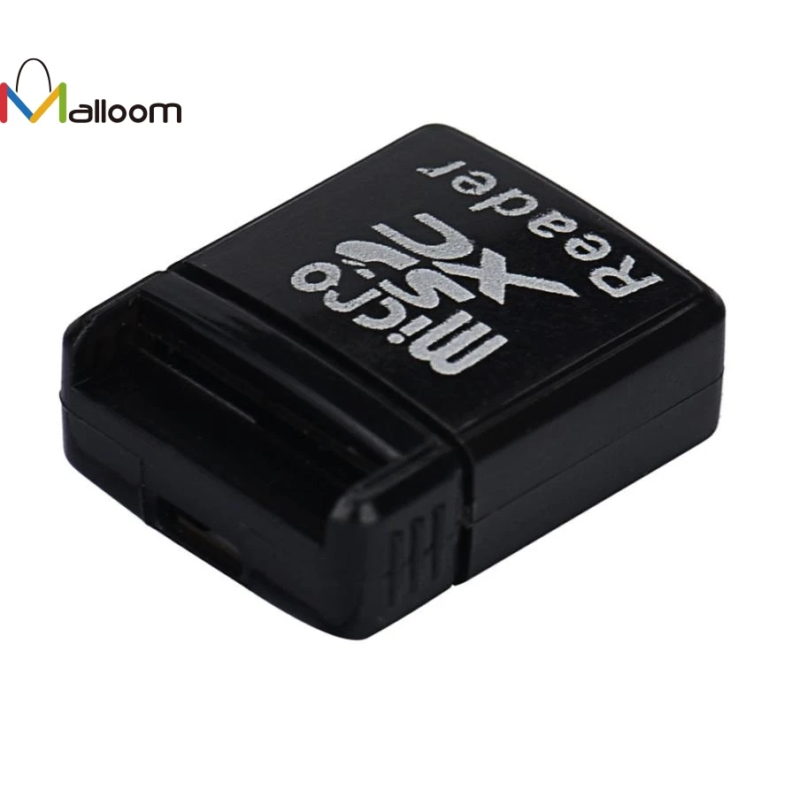 Malloom мини Супер Скоростной USB 2,0 Micro SD/SDXC TF быстрый скорость передачи карт ридер адаптер Высокое качество для Windows для Mac