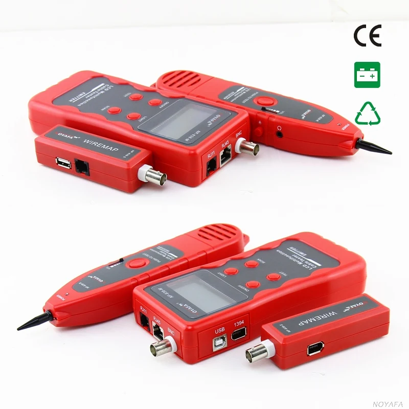 Бесплатная Доставка! NOYAFA NF 838 сетевой тестер телефона жильный кабель Tracker USB