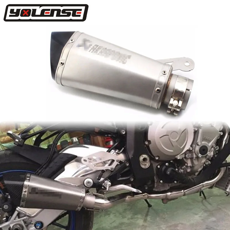 Для BMW S1000RR 2009 2010 2016 S 1000RR 1000 RR 09 16 мотоцикл Akrapovic выхлопная труба из углеродного
