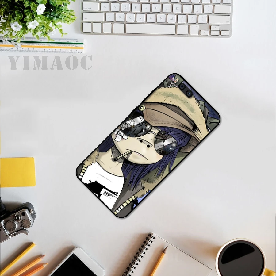 YIMAOC A23 Gorillaz Bands Soft Silicone Case for Xiaomi Redmi 6 Note 4X 4A 5A 5 Plus MiA1 A2 Pro Lite Mi 8 A1 |