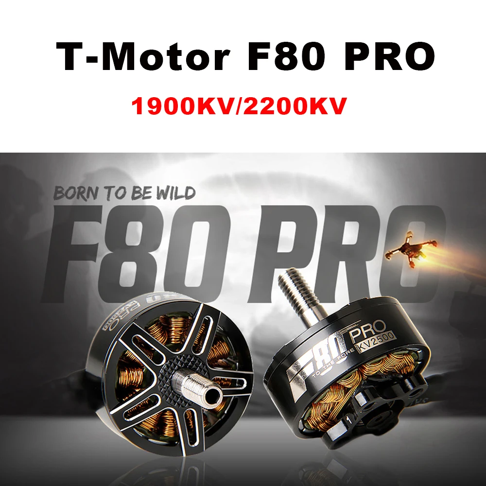 Новое поступление бесщеточный электрический двигатель F80 PRO 220 кв/250 кв FPV для