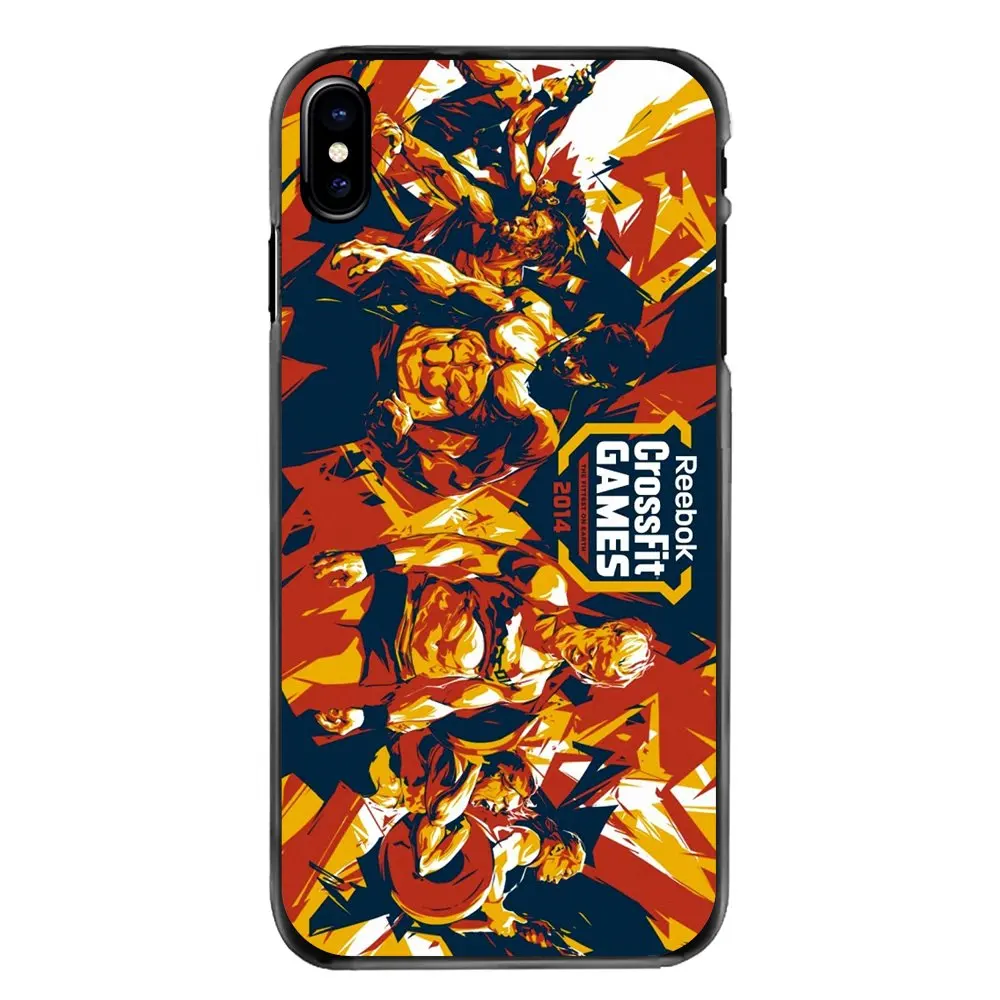 Аксессуары чехол для iPhone 4 4S 5 5S 5C SE 6 6S 7 8 Plus X XR XS Max iPod Touch CrossFit тренировок и фитнеса |
