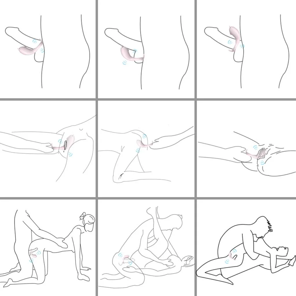 G Spot страпон с вибратором для женщин двойной вибрации силиконовый