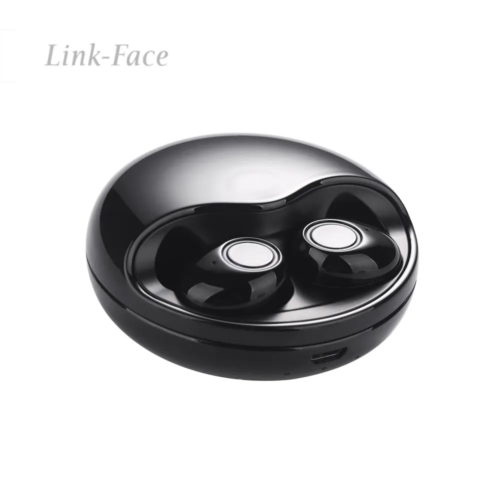 Link Face Mini TWS Bluetooth 5 0 наушники настоящие беспроводные свободные руки спортивные