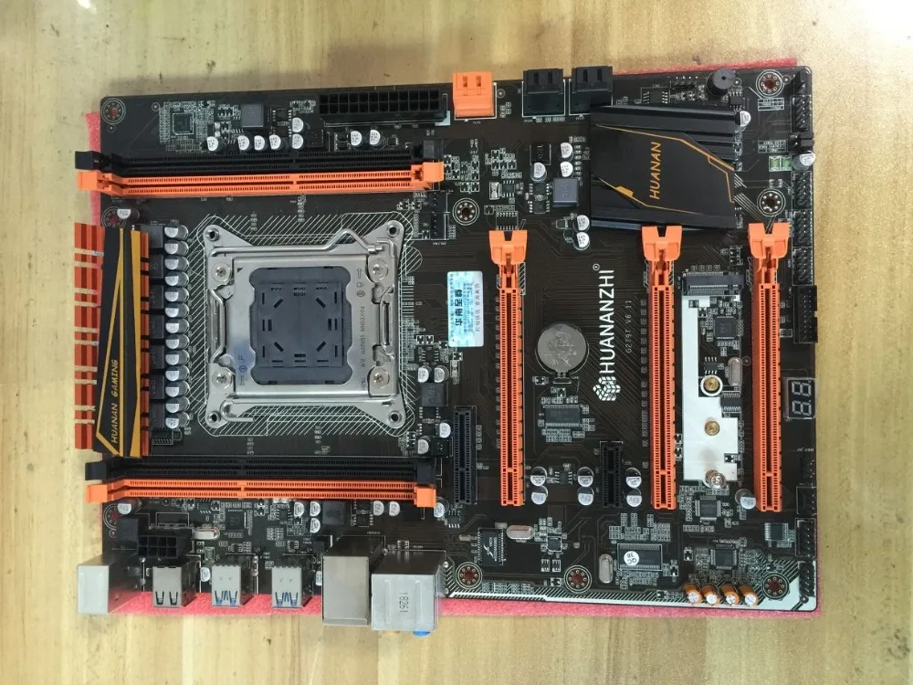 Deluxe X79 HUANANZHI Материнская плата Процессор комбо процессор Xeon E5 2680 v2 32 ГБ ОЗУ 1600 МГц DDR3 ПАМЯТЬ все протестировано