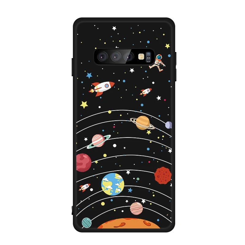 16 Чехол с узором для samsung Galaxy S10E S10 S9 S8 Plus, матовый Силиконовый чехол для телефона s, 10, 9, 8, 10e, милые забавные крутые Чехлы для влюбленных - Цвет: 16