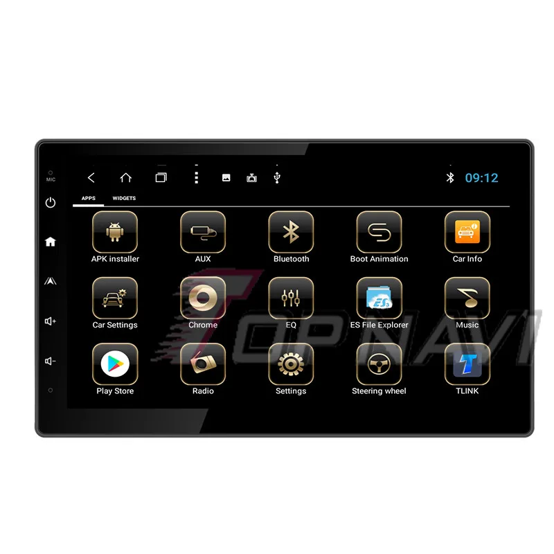 Topnavi 10.2'' Octa Core Android 8.1 Car Multimedia Player for Removable Universal Autoradio GPS Navigation Audio Stereo NO DVD |