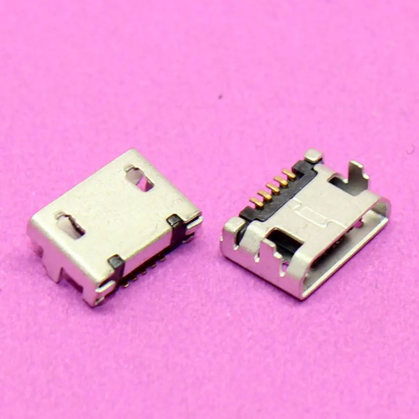 

YuXi 7.2MM 2 feet DIP 5P New Micro usb Jack socket charging port connector for netbook/tablet pc/mp3/mp4 FOR Sony FOR Acer...