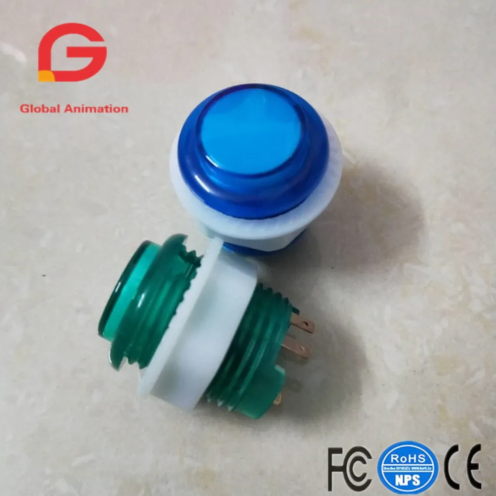 2 игрока в ПК Аркада Raspberry Pi включает 5 светодиодный джойстик с подсветкой + DIY