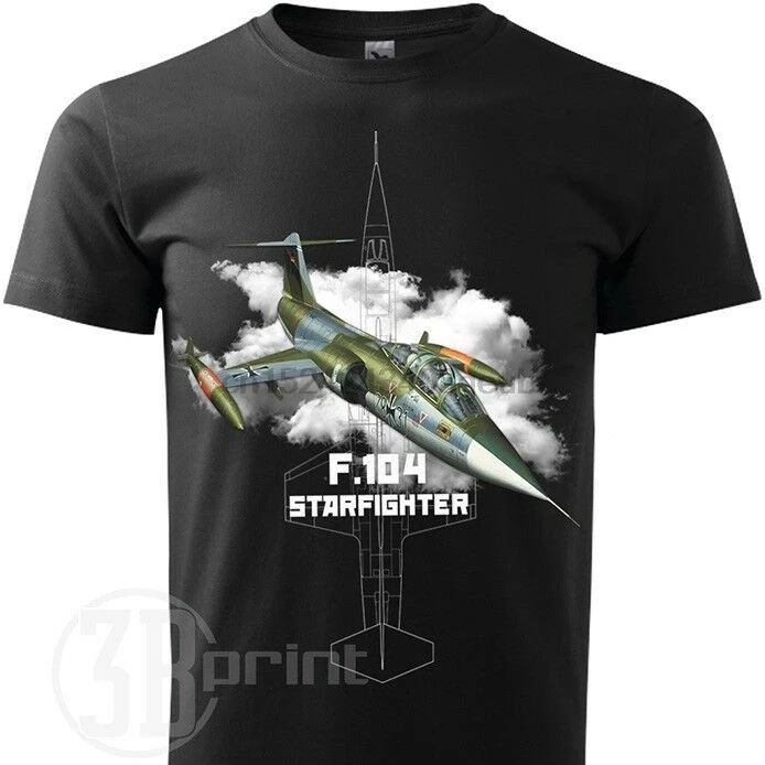 F 104 Звездные войны самолет истребитель Flugzeug футболки|Мужские футболки| |
