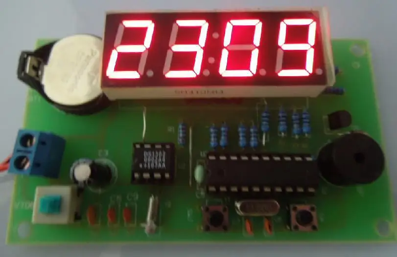 Бесплатная доставка! Набор для самостоятельной сборки 4 битных цифровых часов SCM