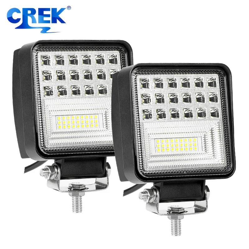 

CREK 5" Inch Tractor LED Work Light For Car 4x4 Truck Forklift Auto Jeep Pickup Lorry Harvester 4WD Excavator Hummer Ford Toyota