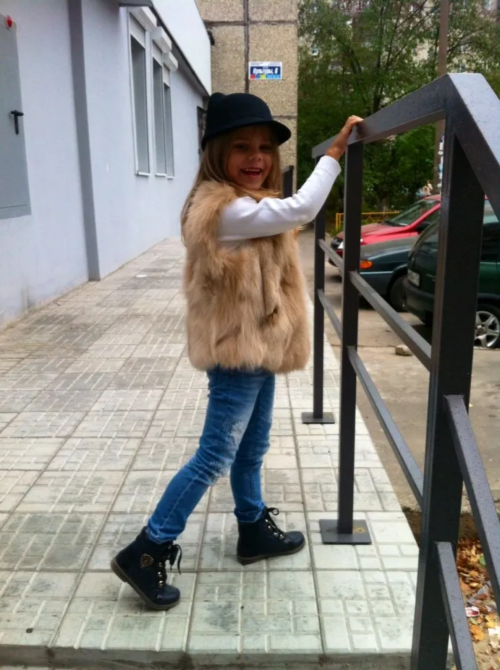 Фетровая шляпа для девочек и мальчиков из 100% шерсти с дьявольскими рожками Микки