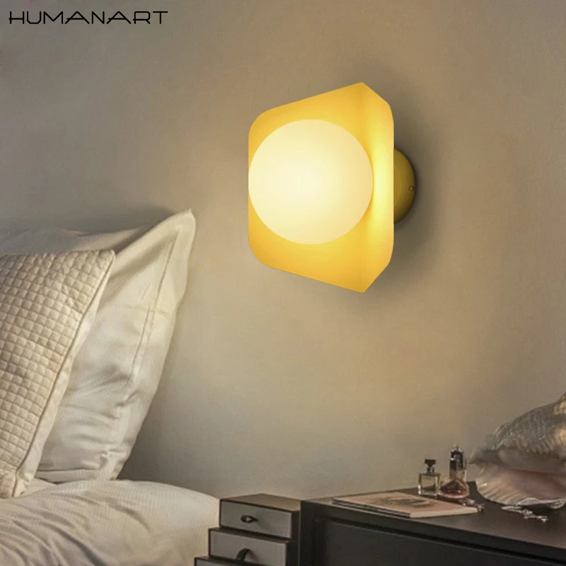 Скандинавский креативный Современный Простой настенный светильник для коридора