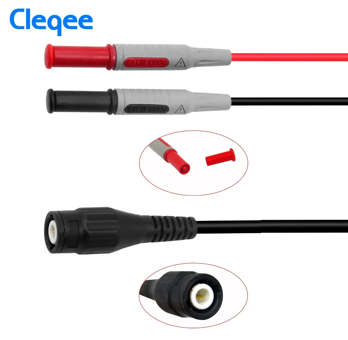 

Тестовый Кабель P1100 Fluke BNC-впрыск типа 4 мм