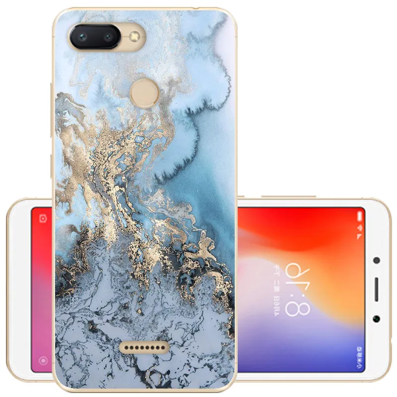 5,4" для Xiaomi Redmi 6 6A чехол для телефона мягкий силиконовый чехол для Redmi 6A TPU Защитный чехол для Xiaomi Redmi 6 A Redmi6 задняя крышка