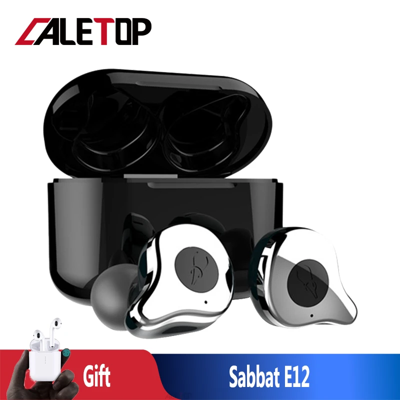 Sabbat E12 Bluetooth 5,0 наушники TWS беспроводные наушники Hifi наушники с микрофонами Handsfree IPX5 водонепроницаемые