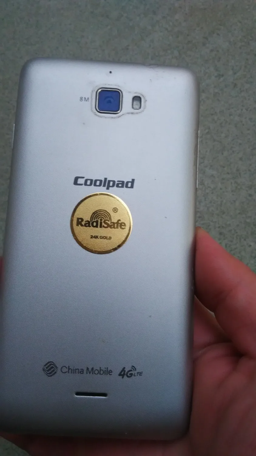 

Mobile Phone Anti Radiation Stickers 2 24k goldRadiSafe 3G | 4G | 5G EMR-F-P Protection 10pcs/lot free shppin