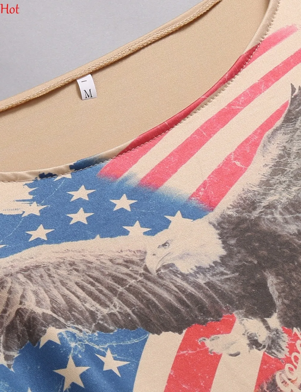 Новые винтажные летние футболки женская одежда кроп-топы с изображением орла