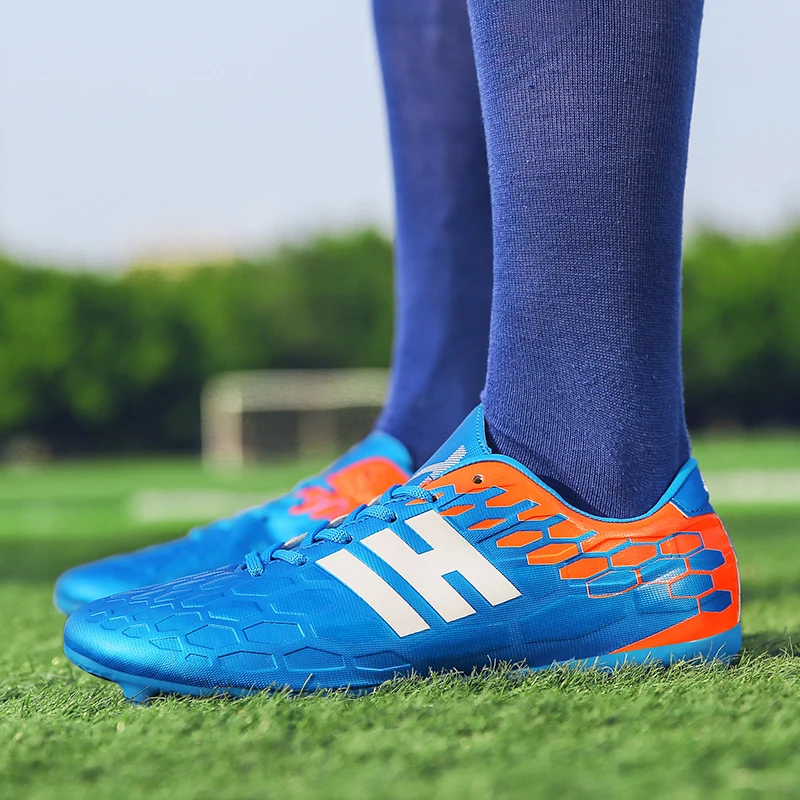 Оригинальные взрослые мужские профессиональные Messi X 18 1 AG/TF футбольные бутсы для