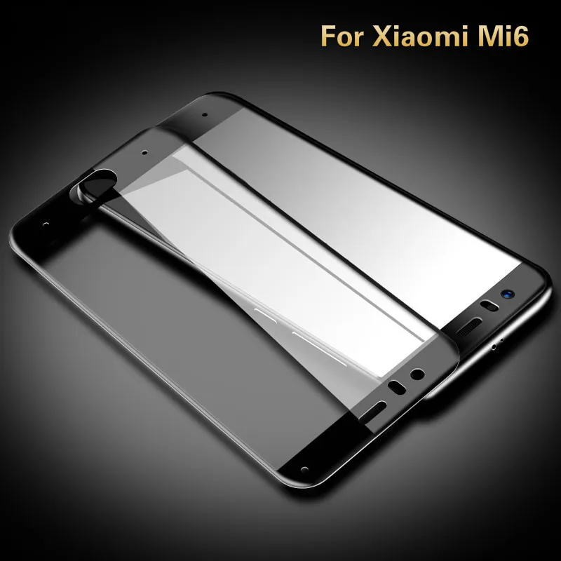 Для Xiaomi Mi6 защитное стекло Flim полное покрытие закаленное для Mi 6 защита экрана 3D