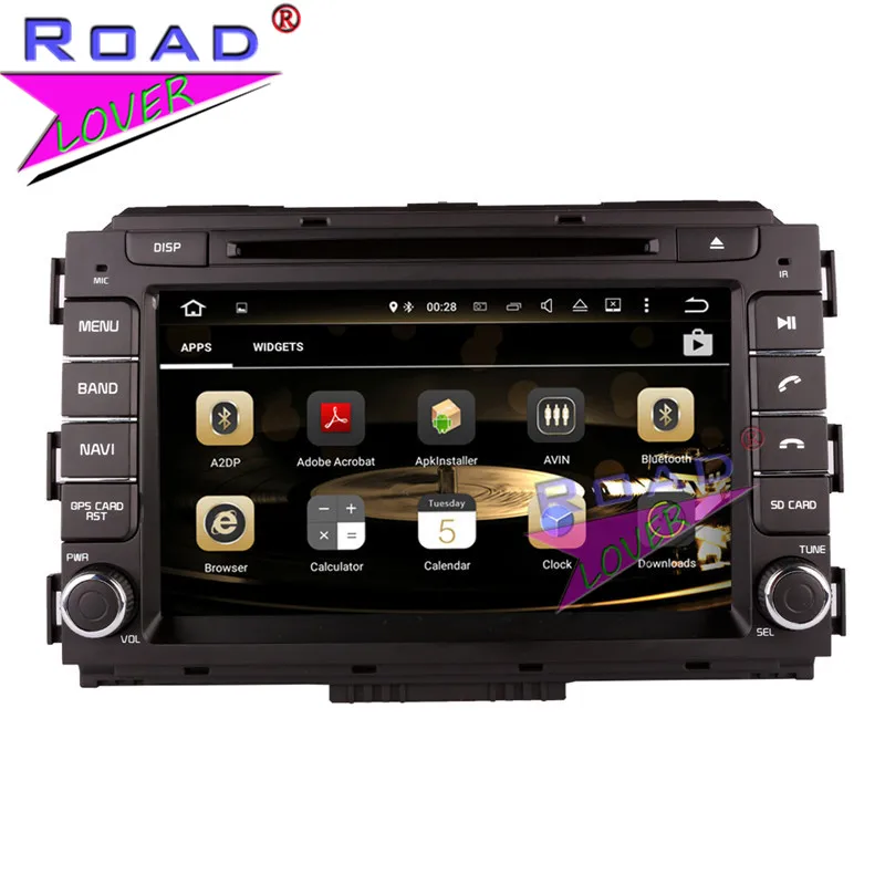 Roadlover Android 9 0 автомобильный мультимедийный DVD плеер радио для KIA Carnival Sedona 2015 стерео
