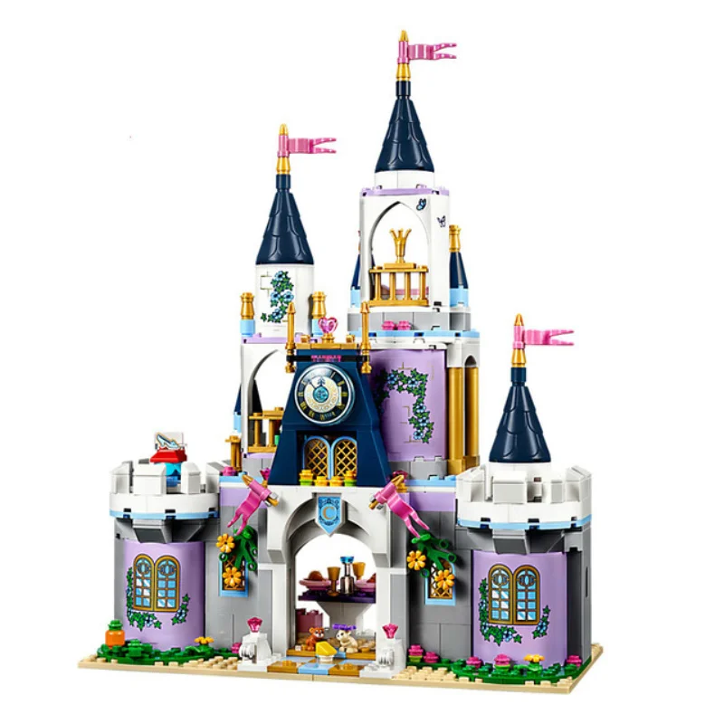 Золушка Legoings Принцесса Эльза модель строительные блоки наборы Русалка Ариэль