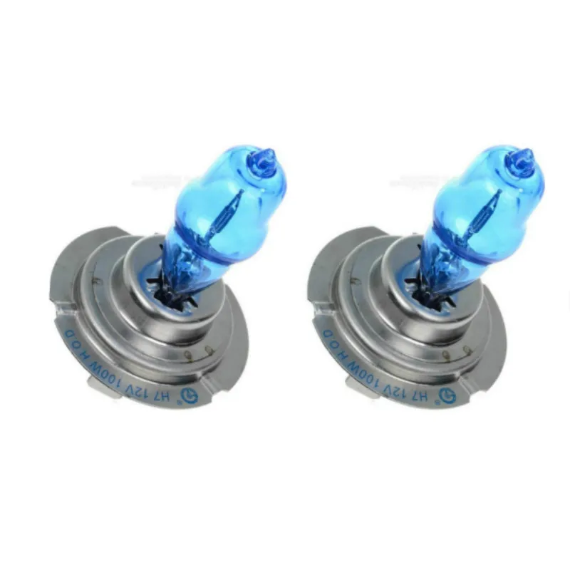 2Pcs H7 DC 12V 100W 6000K Super White Car Headlight Bulbs Auto Halogen HOD Xenon Filled Bright Automobile Fog Light | Автомобили и
