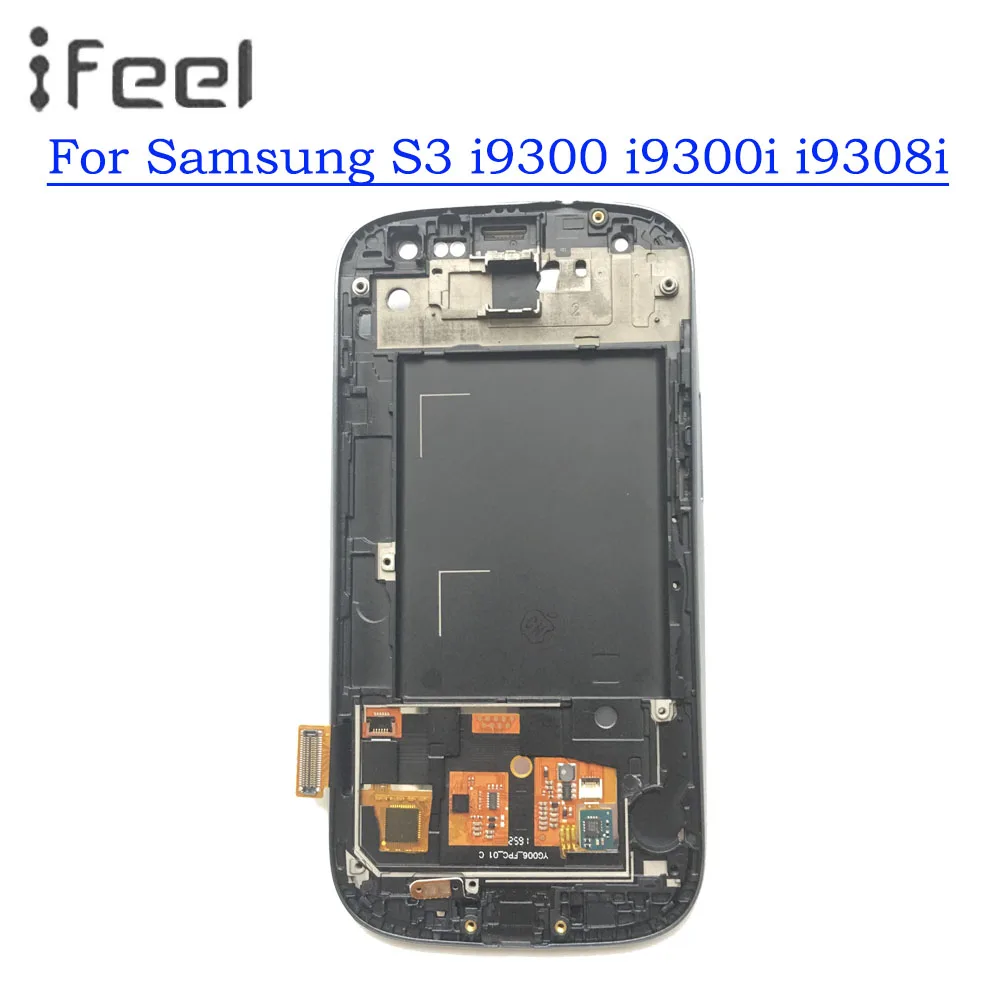100% протестированный рабочий ЖК дисплей для Samsung Galaxy S3 i9300 i9300i i9308i + кодирующий