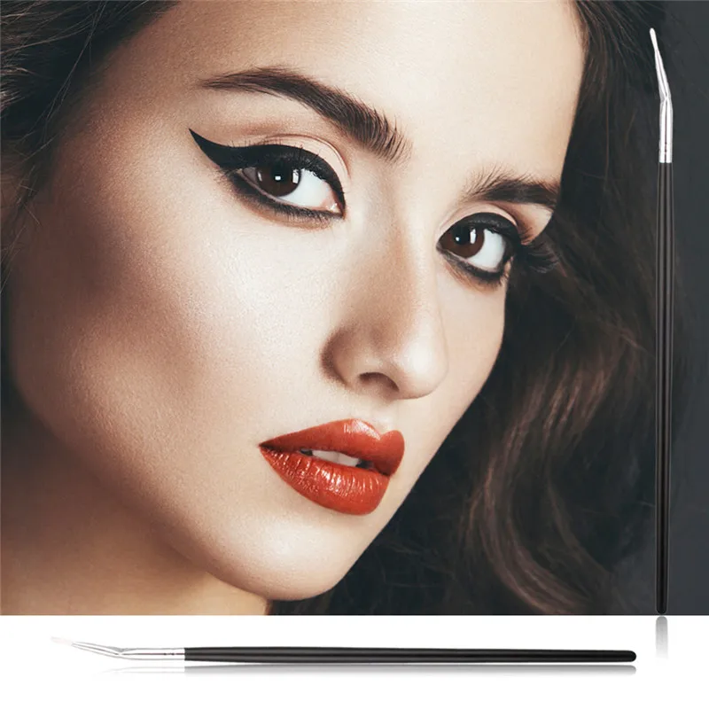 Для женщин Pro согнуты под углом Макияж косметические глаз Кисть для век Eye Brow